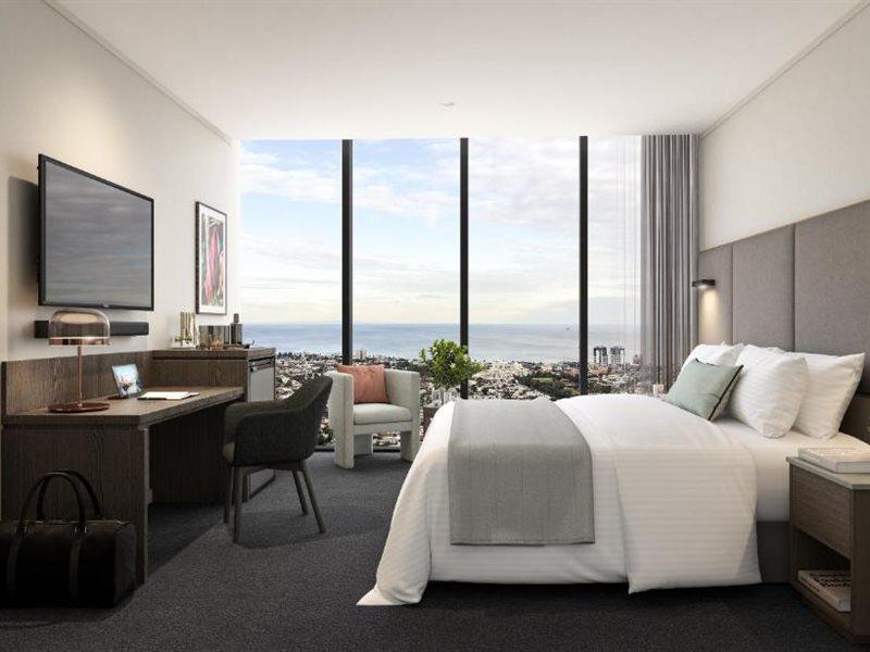 Oakwood Premier Melbourne Aparthotel Exterior photo A typical guest room