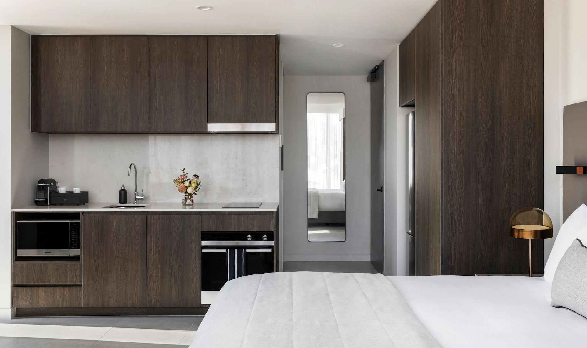 Oakwood Premier Melbourne Aparthotel Exterior photo A typical studio apartment